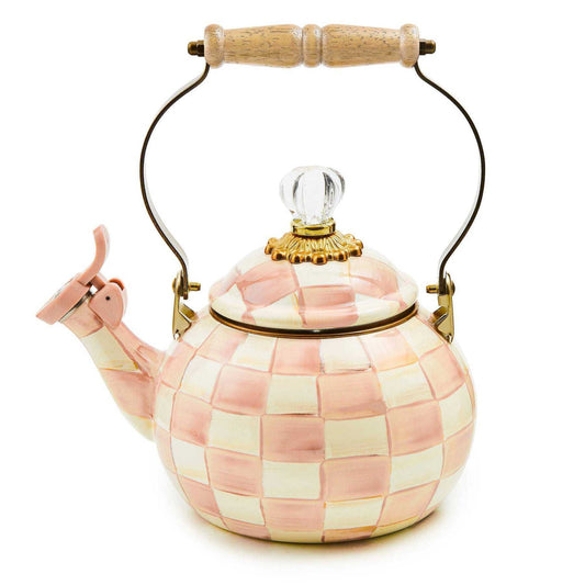 Rosy Check Whistling Tea Kettle by MacKenzie-Childs