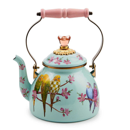 Parakeet Party 2 Quart Tea Kettle - 2024 Limited Edition
