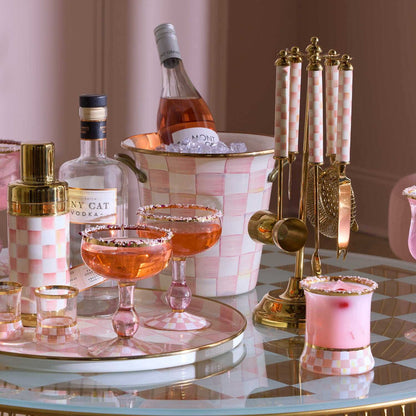 Rosy Check Wine Cooler by MacKenzie-Childs