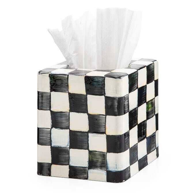 Courtly Check Enamel Bath Collection